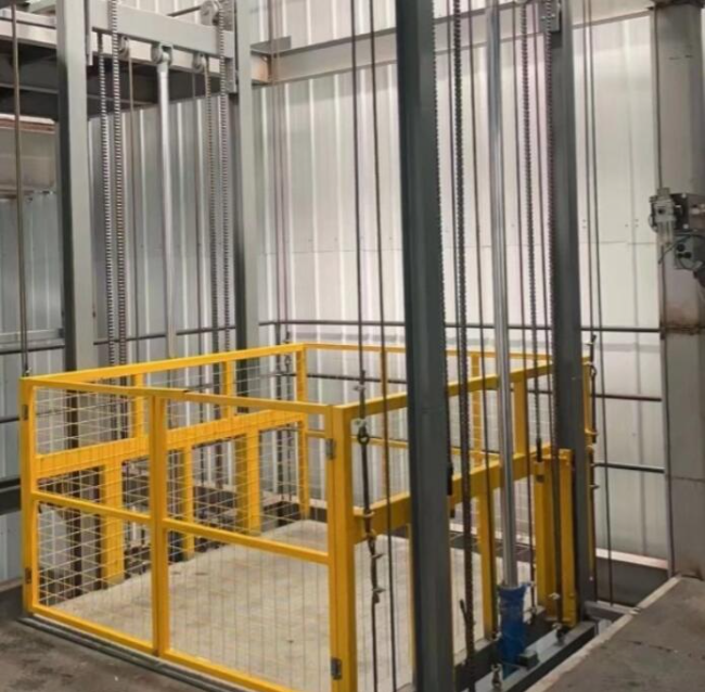 绿园导轨式升降机一般加工周期